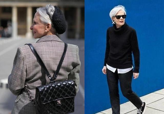 50岁后女人不要老染发了，学这些奶奶们这样打理发型