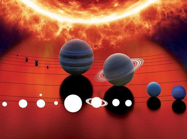 太阳系什么样？失真的太阳系图片，让我们误会了太阳系真正的样子