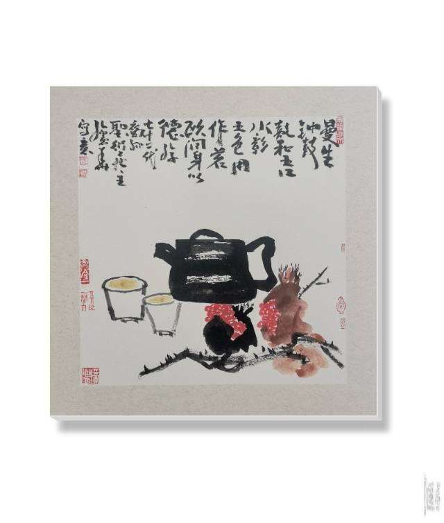 与曼生对坐论道——闲人，贤人，孔宪华文诗画