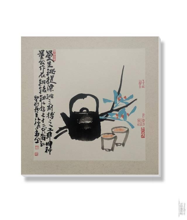 与曼生对坐论道——闲人，贤人，孔宪华文诗画