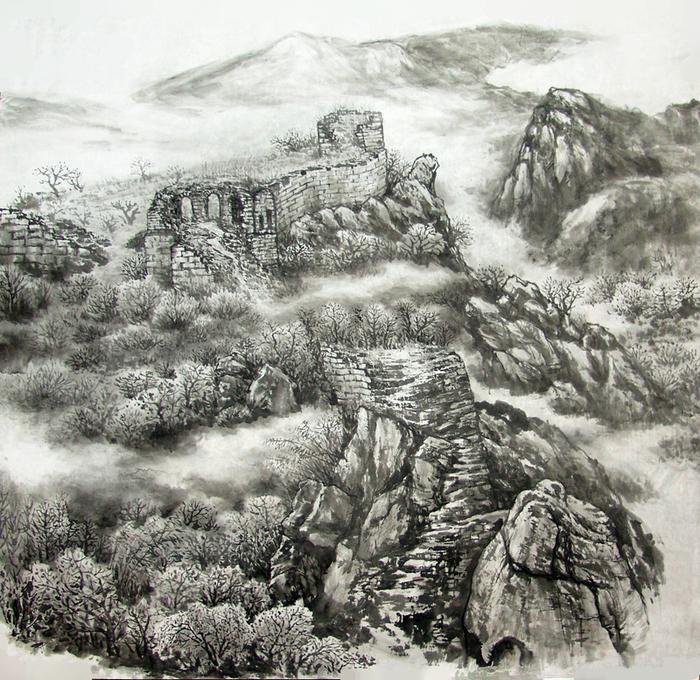 名家品评——画家杨柳青的中国山水画艺术