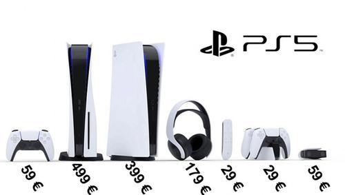 PS5价格曝光 无光驱数字版售价或399欧元起