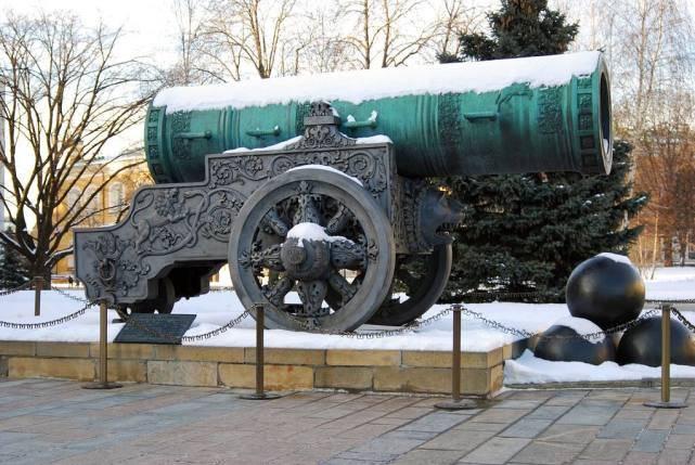 世界上三款口径超过1米的大炮，俄罗斯的还进了世界遗产名录