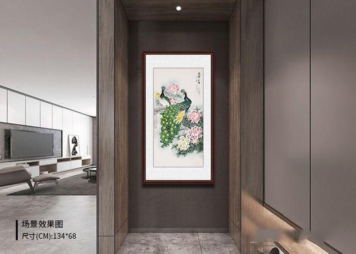玄关装饰挂什么画 选择花鸟画高雅有韵味