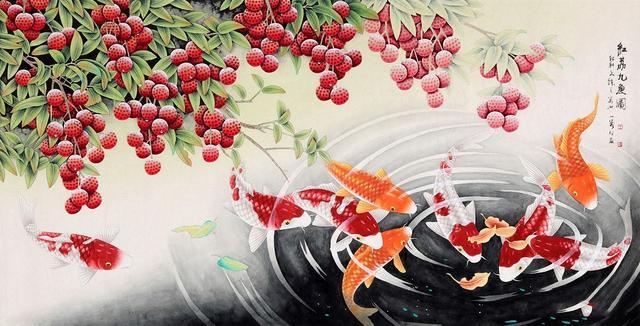 家居挂什么字画 精致花鸟画点缀温馨家居