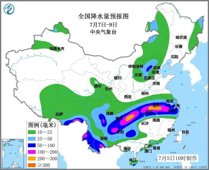 确定了！“高考豪雨”即将横扫南方，权威预报：六省区是暴雨中心