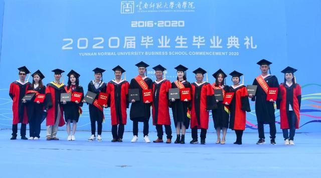 云南师范大学商学院举行2020届毕业生毕业典礼