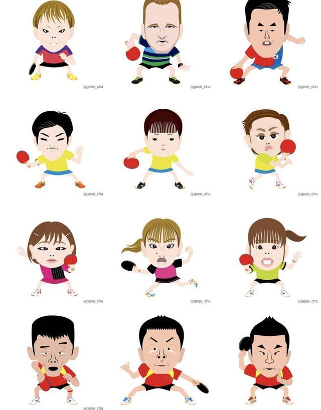 日本作者遭国乒世界冠军投诉！独特画风难以接受，仅丁宁陈梦幸免