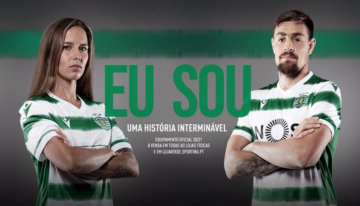 葡萄牙体育发布2020/21赛季主场球衣