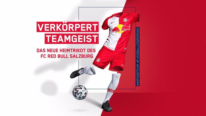 耐克发布萨尔茨堡红牛2020/21赛季主场球衣