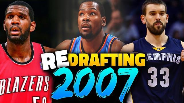 NBA乐透秀重排之2007年：最差选秀易建联？最低估选秀奥登？