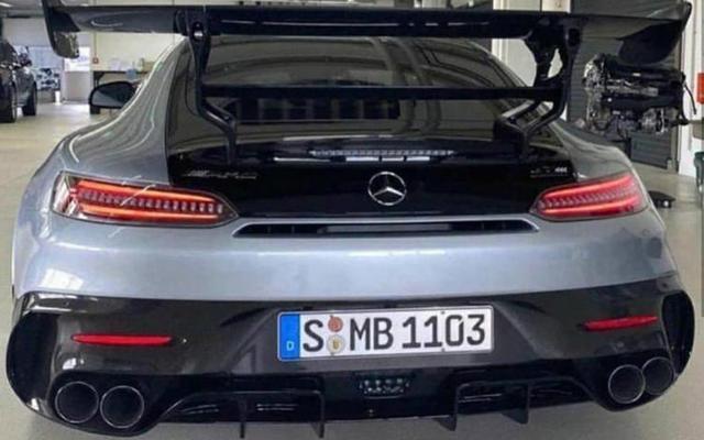 AMG GT Black Series实车曝光 最大功率超700马力