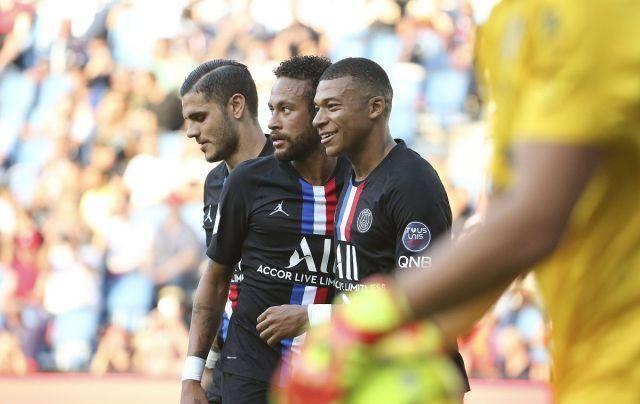 2020友谊赛：内马尔、伊卡尔迪双响姆巴佩破门 大巴黎9-0勒阿弗尔