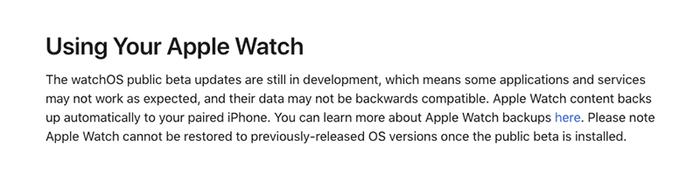 尝试watchOS 7 Public Beta版前，请注意这次更新是没有降级退路