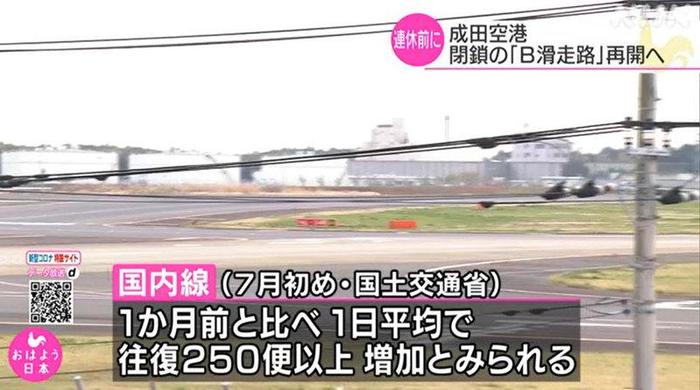 日本成田机场欲恢复“B跑道” 连日多名入境人员确诊