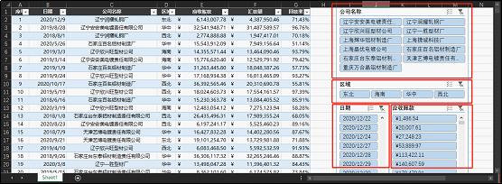 excel数据筛选技巧：应用切片器对多数据透视表进行动态筛选