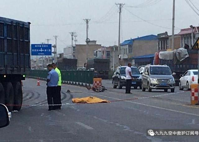 大同天镇县昨日发生一起车祸，一人当场死亡！