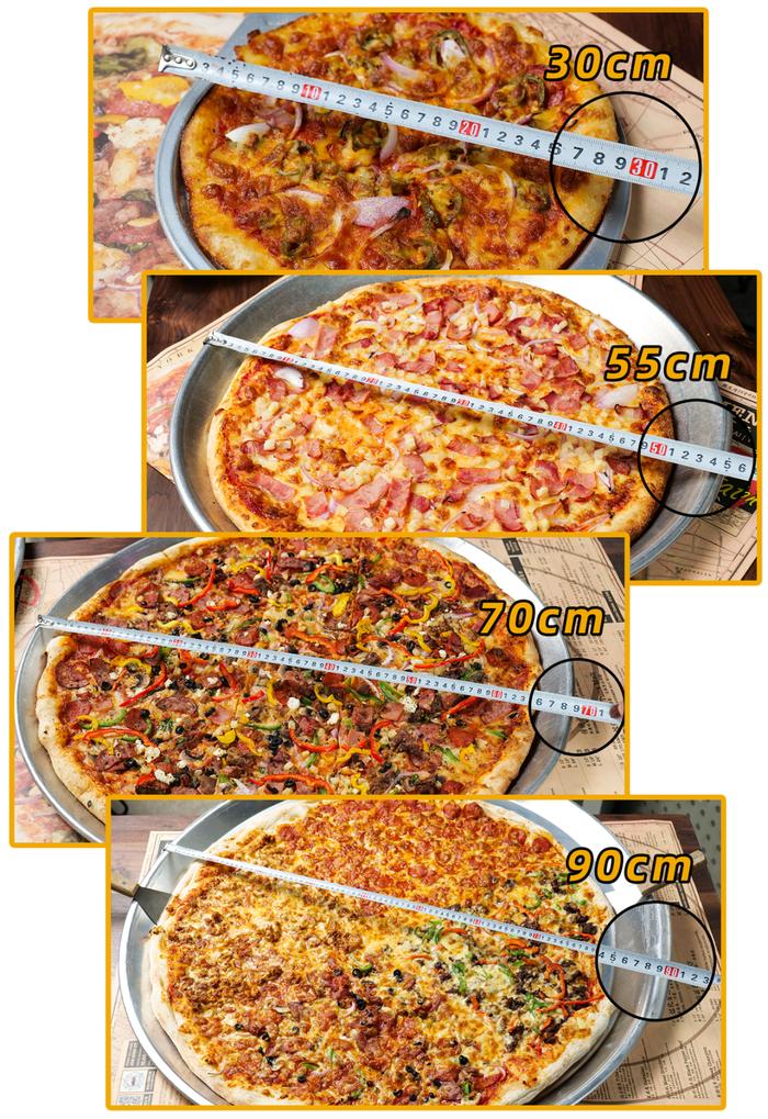 OMG！32寸的 『披萨老祖宗』，直径82cm，打遍全国无敌手！