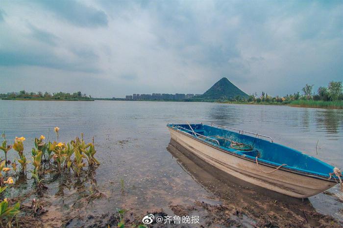 济南登高远眺！在盛夏感受“华不注山”云雾润蒸