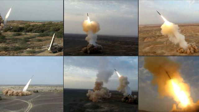 30枚伊朗“东风21”反舰弹道导弹齐射：报复美军F15战机挑衅客机