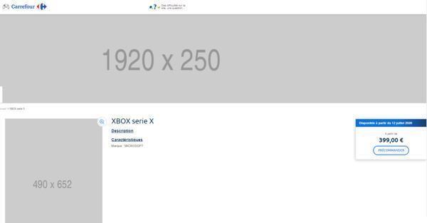 法国家乐福开启次世代主机预购 PS5和XSX价格曝光