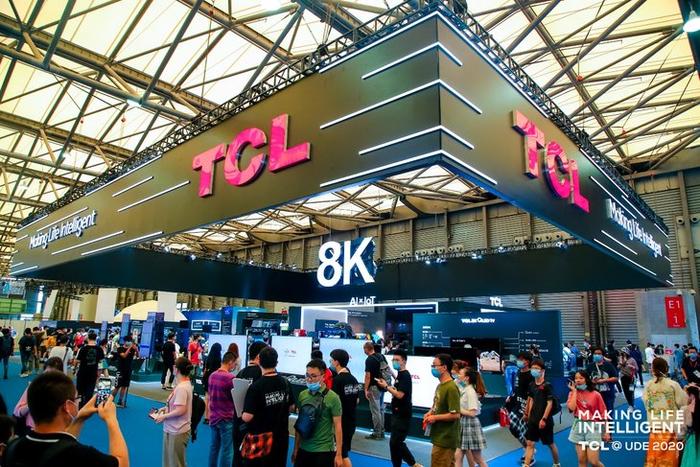 TCL多品类产品亮相UDE，开启大屏跨界新玩法