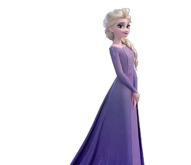 《冰雪奇缘2》新模型打开，艾尔莎女王又漂亮了，可爱吗？