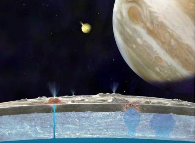 NASA带来好消息！木卫二液态海洋再添新证据，或已有生命存在