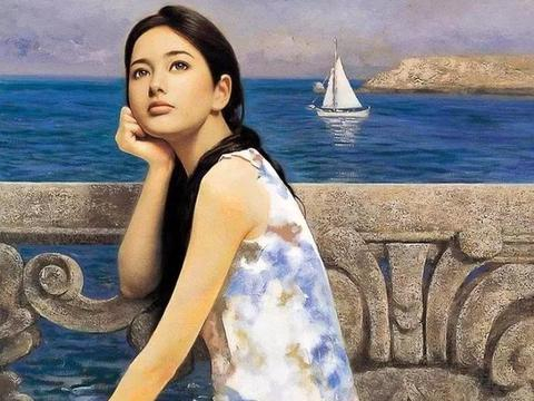 被盗版千万次的美女：中国人体油画大师谢楚余的作品赏析