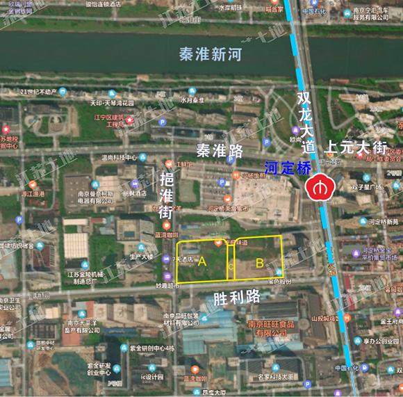 地块四至图