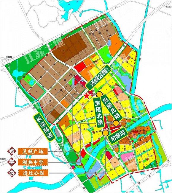 湖熟东片区(NJNBi020)土地利用规划图
