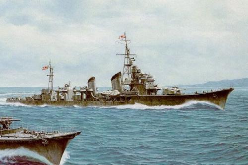 二战日本海军：拥有14级型号繁多，数量庞大的驱逐舰群