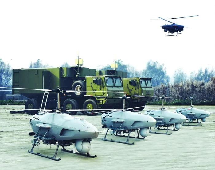 金雕CR500无人直升机 图源:中国兵器工业集团公司