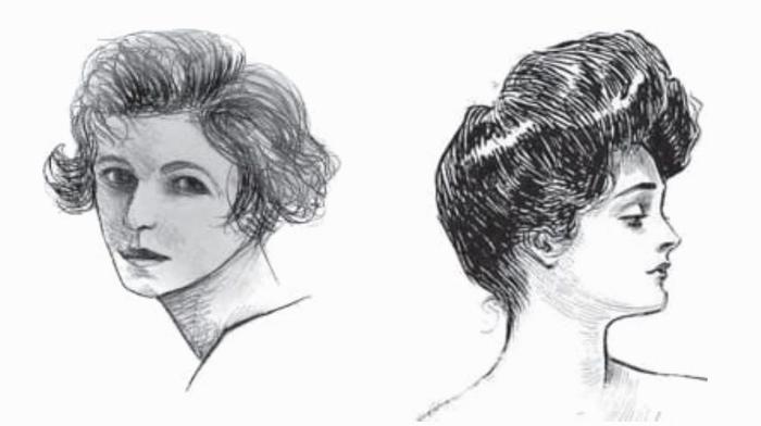 女性短发和吉普赛女郎发型