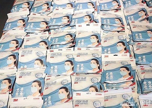 △咖啡馆为武汉捐助的500个口罩丨受访者供图