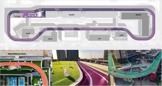 ▲天空跑道,万科·未来城方案示意