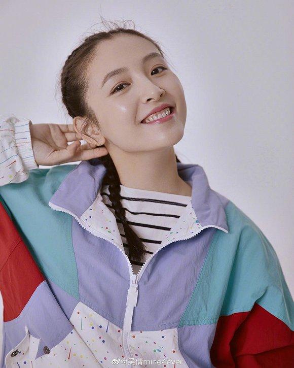 图源:吴倩个人微博