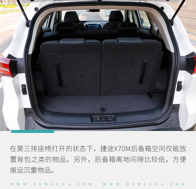 6万元买七座SUV/终身免费保养 静态体验捷途X70M