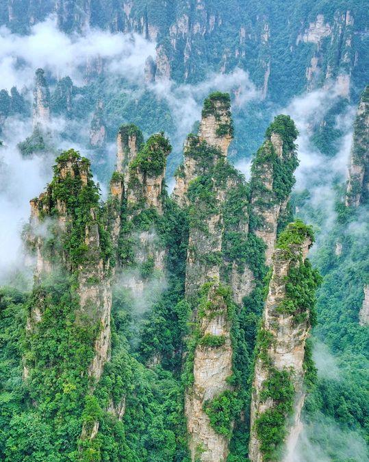 在中国奇观美景的20个地方，藏着20种罕见的世界奇观！