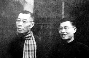 傅雷与次子傅敏