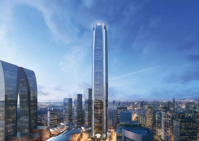 中南中心新版效果图。来源:苏州工业园区新闻中心微信公众号