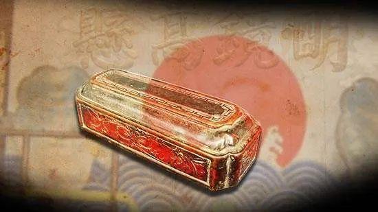 纪录片《大理寺》截图,图为惊堂木
