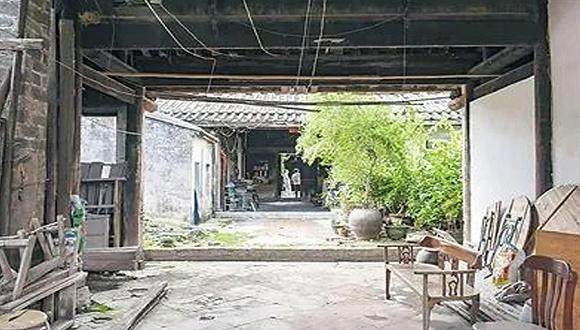 吴典故居房屋之间的宽阔庭院显得宜居,能够给人安全感。图片来源:黄一笑/摄