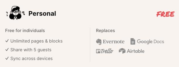 Notion 新版付费计划上线，免费版也能轻松「一换四」