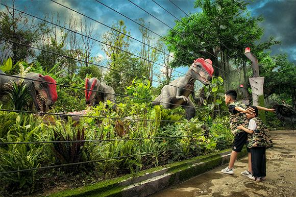 在线看恐龙,赛博朋克感十足 |ctnews.com