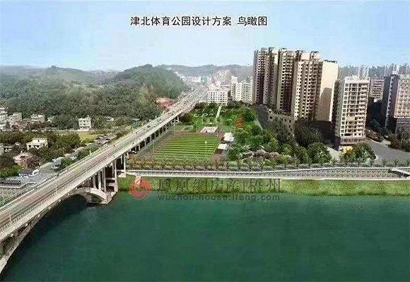 藤县津北体育公园设计效果图