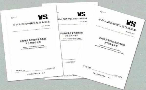 我国针对公共场所集中通风系统发布的相关规范