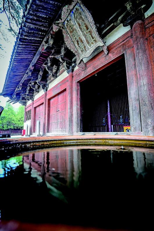 佛光寺东大殿。 资料图片