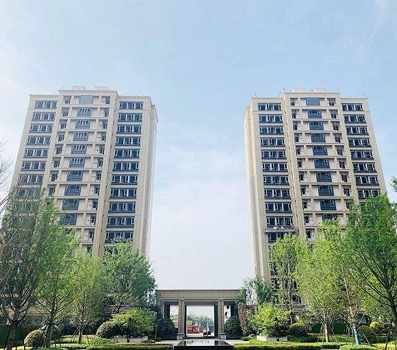 ▲诚园施工进度实景图