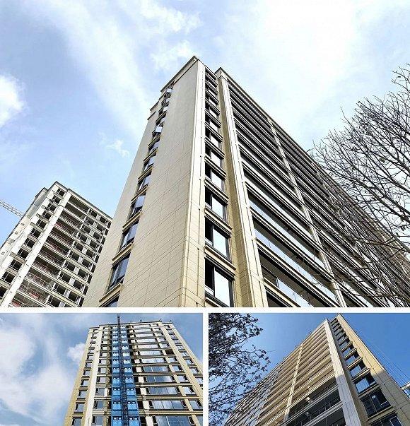 ▲诚园施工进度实景图